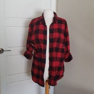 NWT TNA Aritzia buffalo plaid shirt